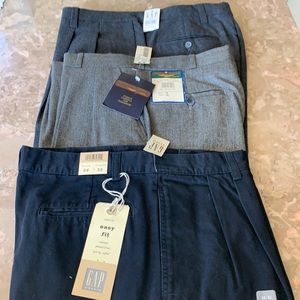Assorted men’s slacks